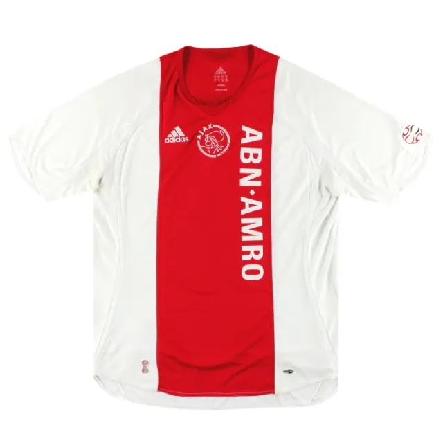 2006-07 Ajax adidas Home Shirt XL - Ajax / Very good 