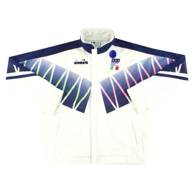 1994 Italy Diadora Track Jacket M - Italy / Excellent 