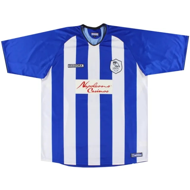 2003-05 Sheffield Wednesday Home Shirt *Mint* XXL - Sheffield Wednesday / Mint 
