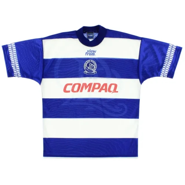 1995-96 QPR Home Shirt L - QPR / Excellent 