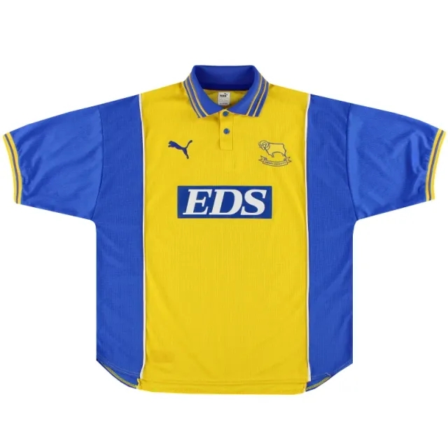 1999-00 Derby County Puma Away Shirt XL - Derby County / Excellent 
