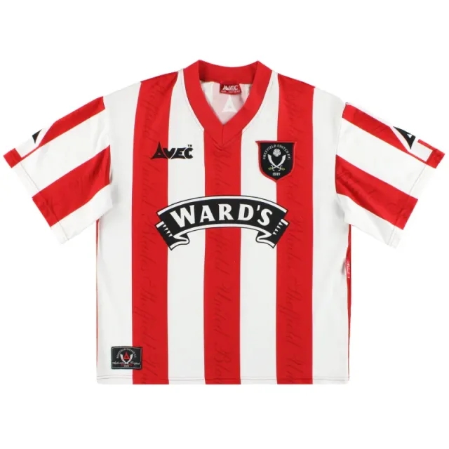 1996-97 Sheffield United Avec Home Shirt L - Sheffield United / Excellent 