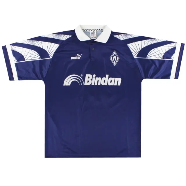 1996-97 Werder Bremen Puma Away Shirt #16 XL - Werder Bremen / Excellent 