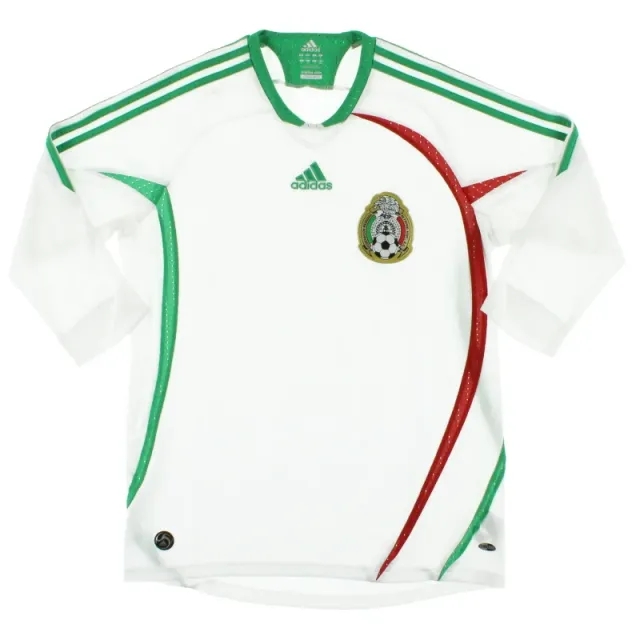 2008-09 Mexico adidas Away Shirt M - Mexico / Excellent 
