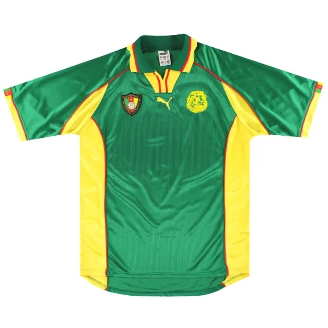 1998-99 Cameroon Puma Home Shirt XL - Cameroon / Excellent 