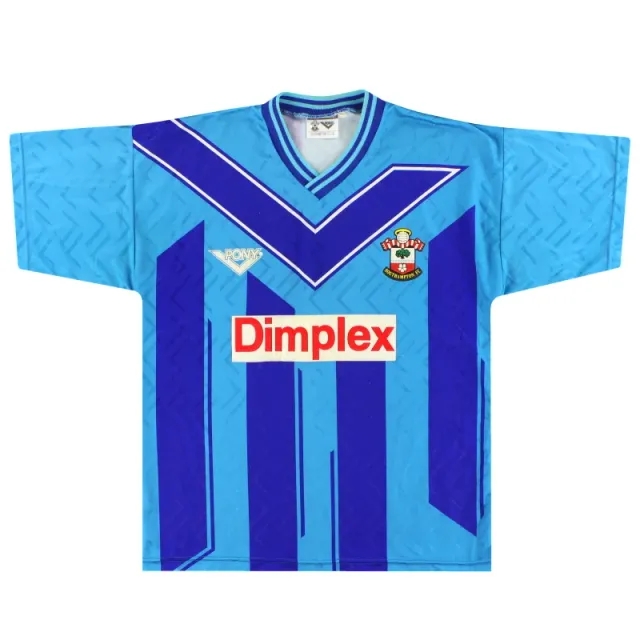 1993-95 Southampton Pony Away Shirt XL - Southampton / Very good 