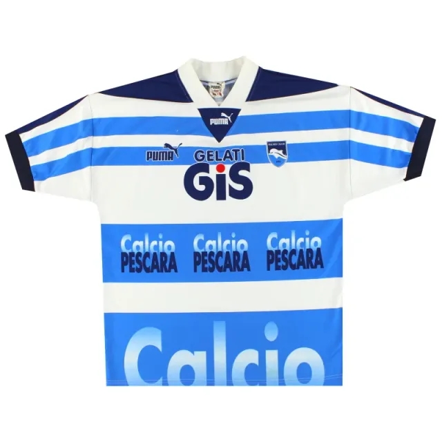 2001-02 Pescara Puma Training Shirt XL - Other Italian Clubs / Excellent 