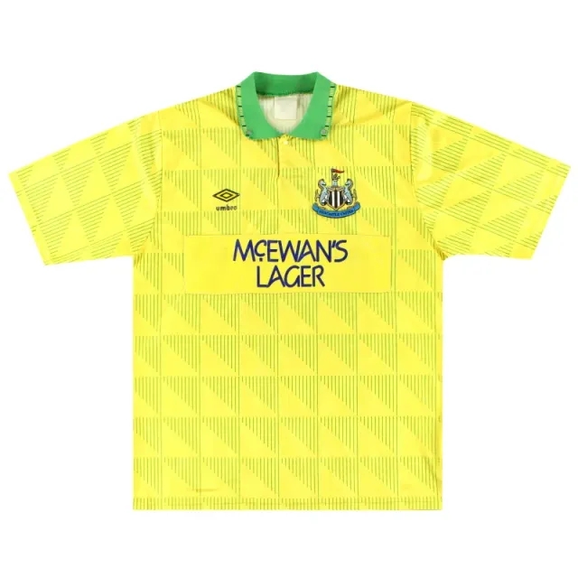 1990-93 Newcastle Umbro Away Shirt XL - Newcastle United / Excellent 