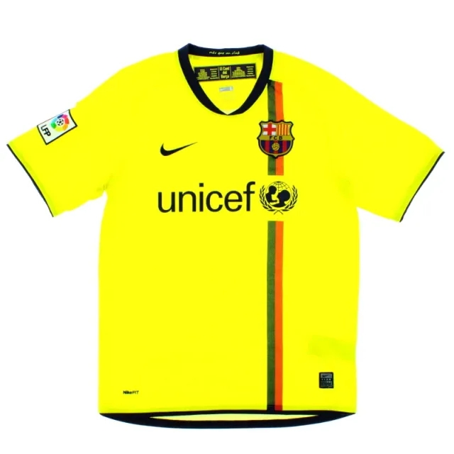 2008-10 Barcelona Nike Away Shirt S - Barcelona / Excellent 