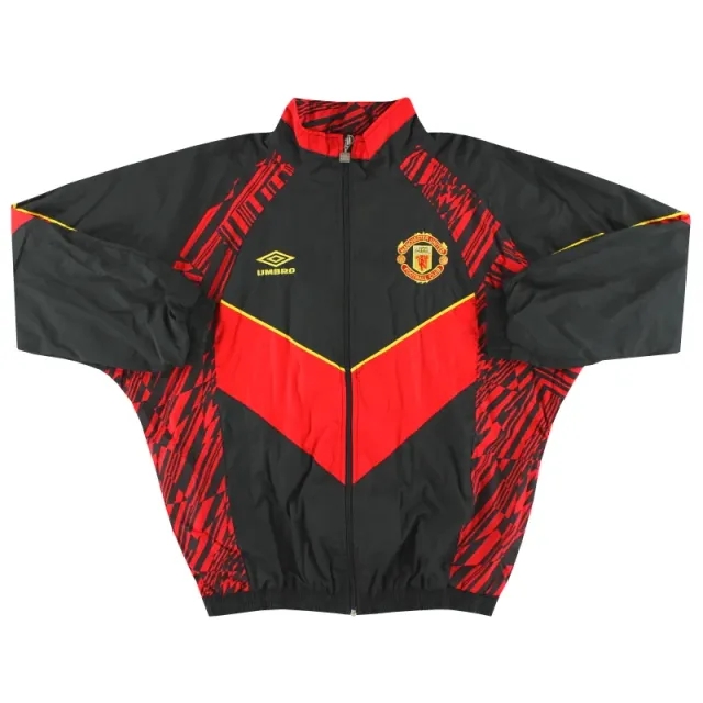 1992-94 Manchester United Umbro Track Jacket *As New* XL - Manchester United / As New 
