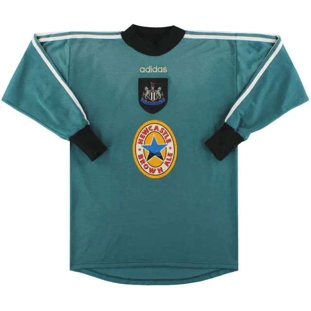 1996-97 Newcastle adidas Goalkeeper Shirt XL - Newcastle United / Excellent 