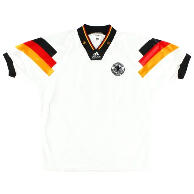 1992-94 Germany adidas Home Shirt L - Germany / Excellent 