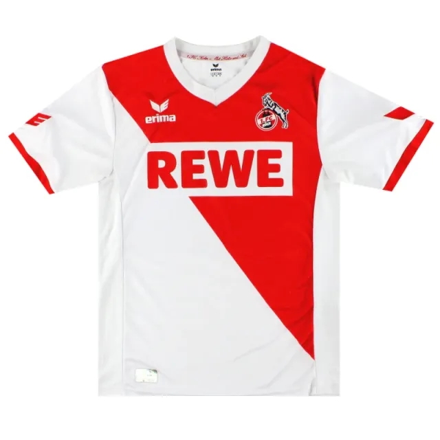 2014-15 FC Koln Erima Home Shirt M - Other German Clubs / Excellent 