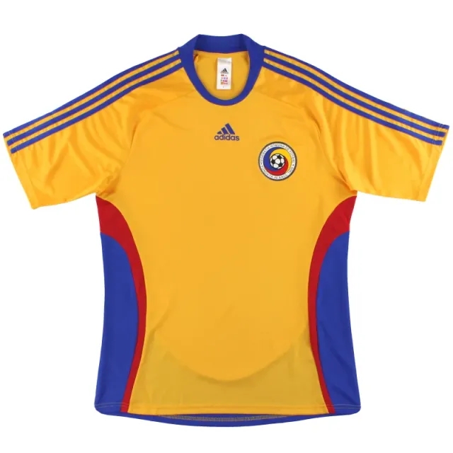 2008-09 Romania adidas Basic Home Shirt XL - Romania / Excellent 