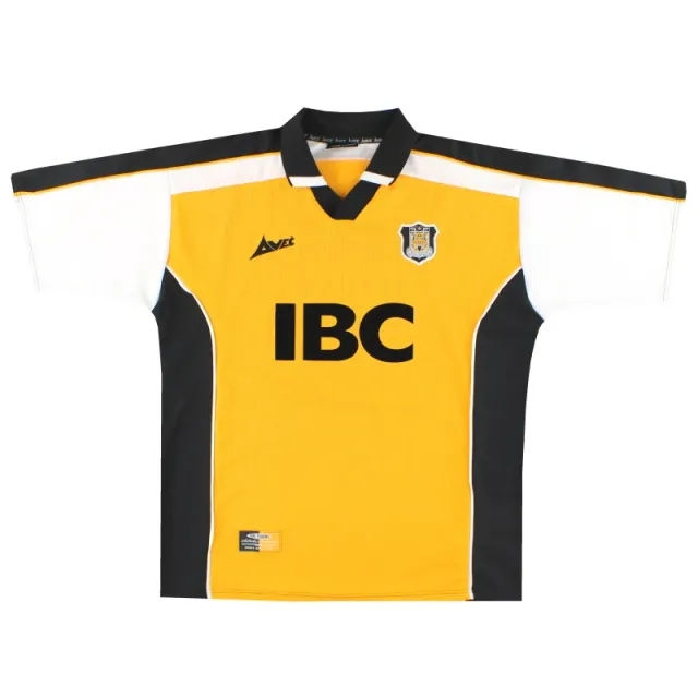 2000-01 Hull City Avec Home Shirt *Mint* L - Hull City / Mint 