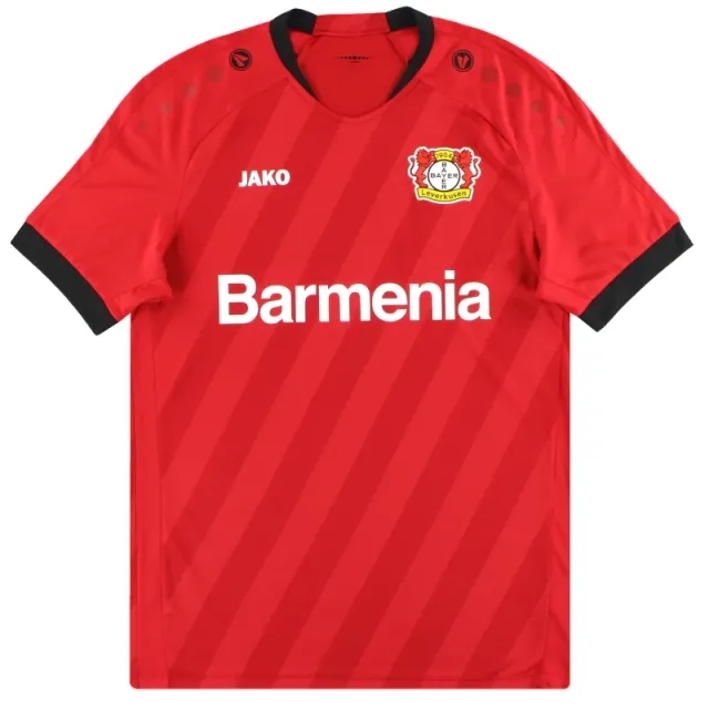 2019-20 Bayer Leverkusen Jako Home Shirt *As New* XXL - Bayer Leverkusen / As New 