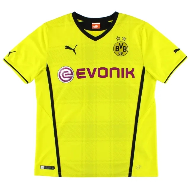 2013-14 Borussia Dortmund Puma Home Shirt L - Dortmund / Excellent 