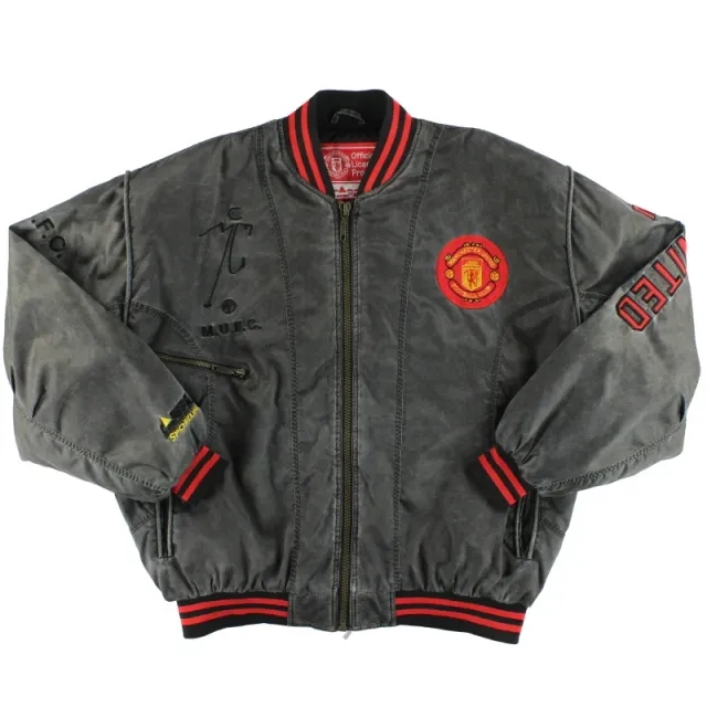 1990-92 Manchester United Campri Bomber Jacket *Mint* XL - Manchester United / Mint 