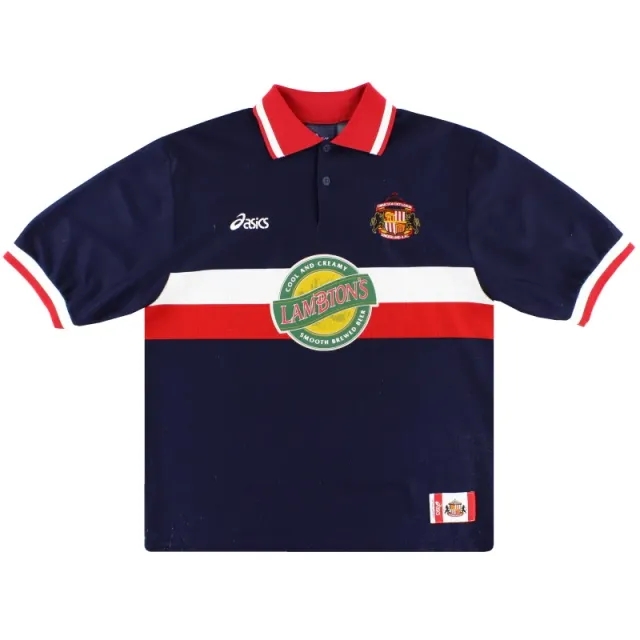 1998-99 Sunderland Asics Away Shirt L - Sunderland / Excellent 