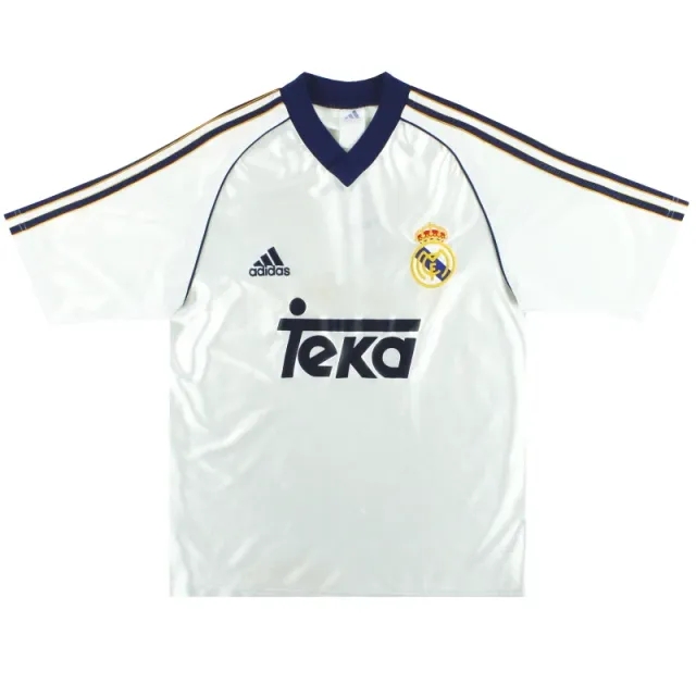 1998-00 Real Madrid adidas Home Shirt XL.Boys - Real Madrid / Very Good 