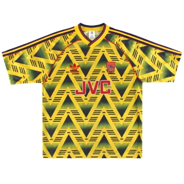 1991-93 Arsenal Away Shirt M - Arsenal / Very good 