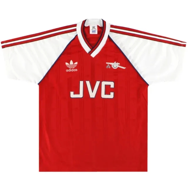 1988-90 Arsenal adidas Home Shirt M - Arsenal / Excellent 
