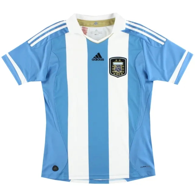 2011-13 Argentina adidas Home Shirt M - Argentina / Excellent 