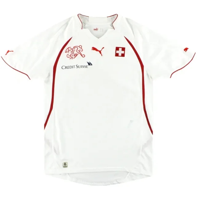 2010-11 Switzerland Puma Away Shirt M - Switzerland / Excellent 