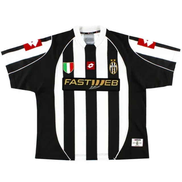 2002-03 Juventus Lotto Home Shirt L - Juventus / Excellent 