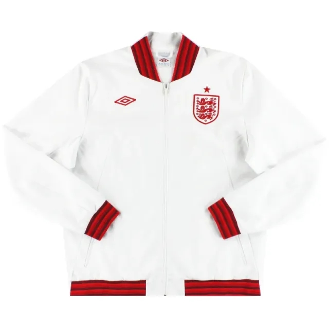 2012-13 England Umbro Track Jacket *Mint* XL - England / Mint 