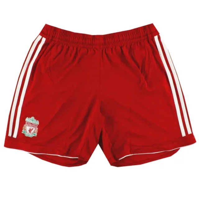 2006-08 Liverpool adidas Home Shorts XL - Liverpool / Excellent 