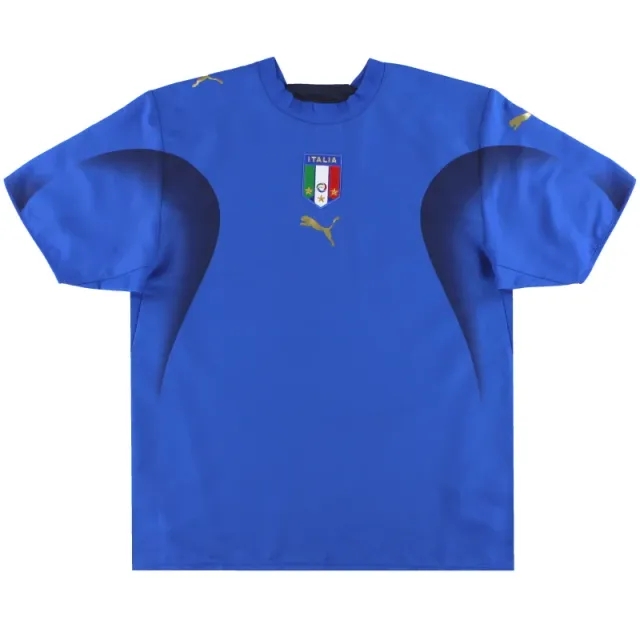 2006-07 Italy Puma Home Shirt XL - Italy / Very good 