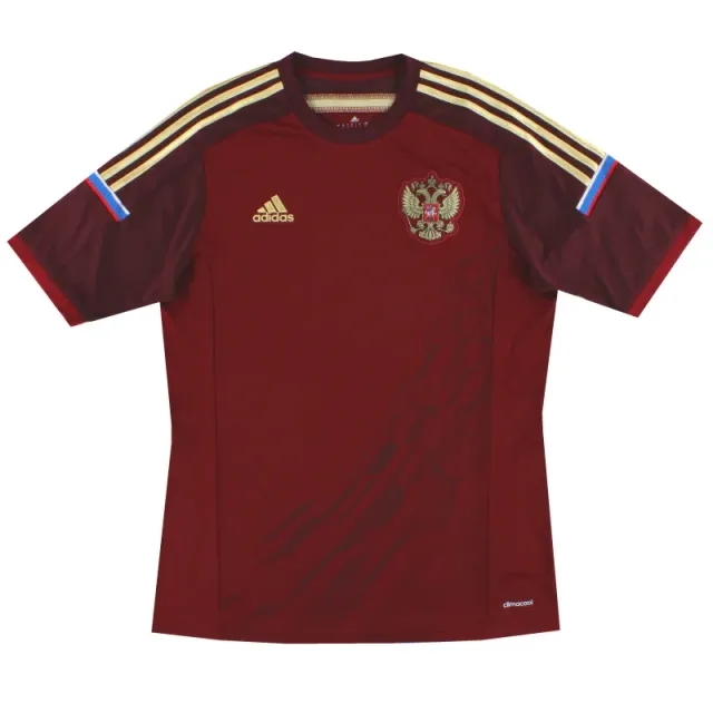 2014-15 Russia adidas Home Shirt Shirt *Mint* L - CCCP/Russia / Mint 
