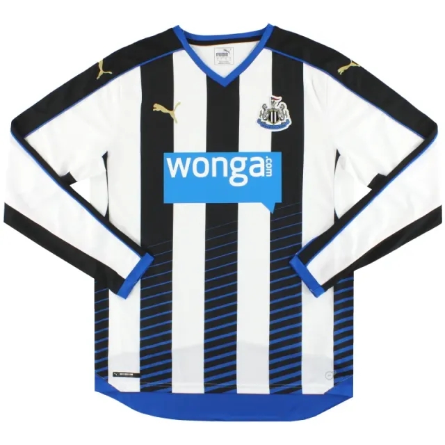 2015-16 Newcastle Puma Home Shirt L/S *BNIB* XL - Newcastle United / BNIB 