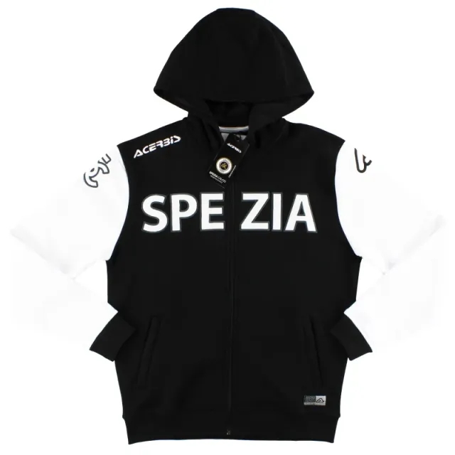 2019-20 Spezia Acerbis Full Zip Hoodie *BNIB* - Other Italian Clubs / BNIB 