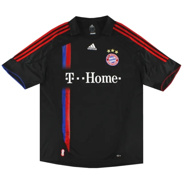 2007-08 Bayern Munich adidas European Shirt S - Bayern Munich / Excellent 