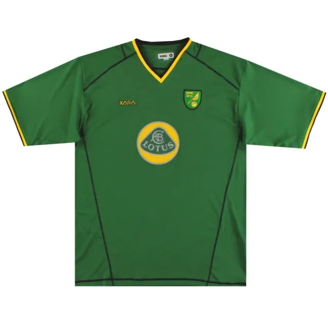 2003-04 Norwich City Away Shirt L - Norwich City / Excellent 