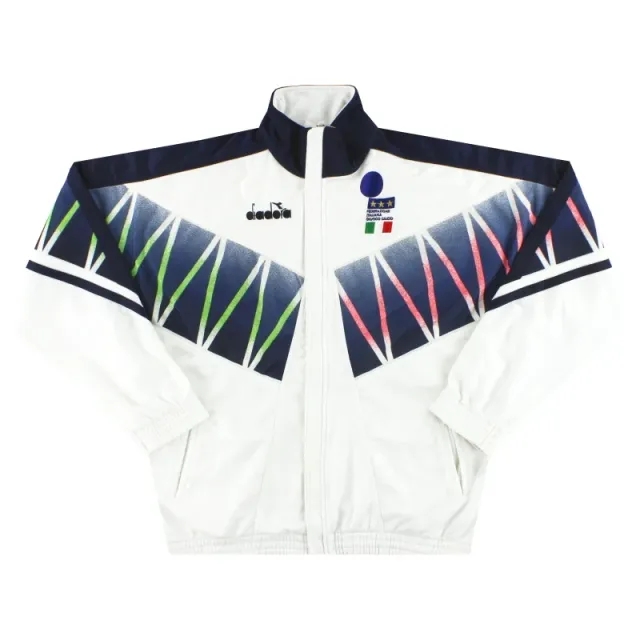 1994 Italy Diadora Track Jacket L - Italy / Excellent 