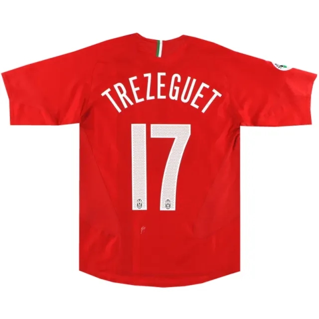 2005-06 Juventus Nike Away Shirt Trezeguet #17 S - Juventus / Excellent 