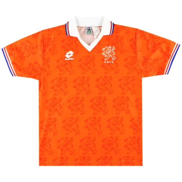 1994-95 Holland Lotto Home Shirt M - Holland / Excellent 