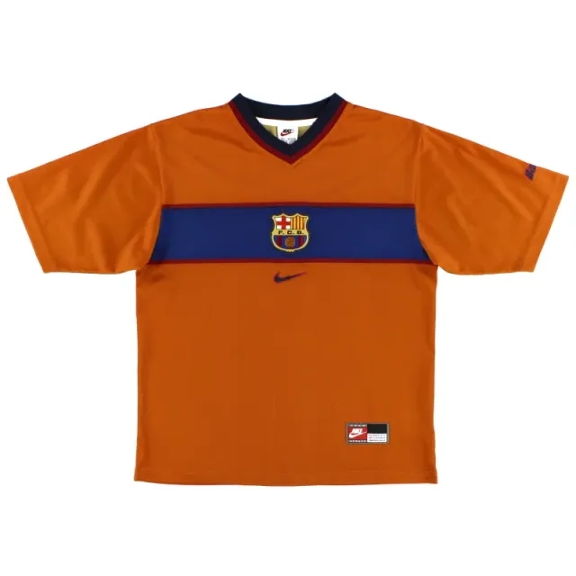 1998-00 Barcelona Nike Basic Third Shirt XL - Barcelona / Excellent 