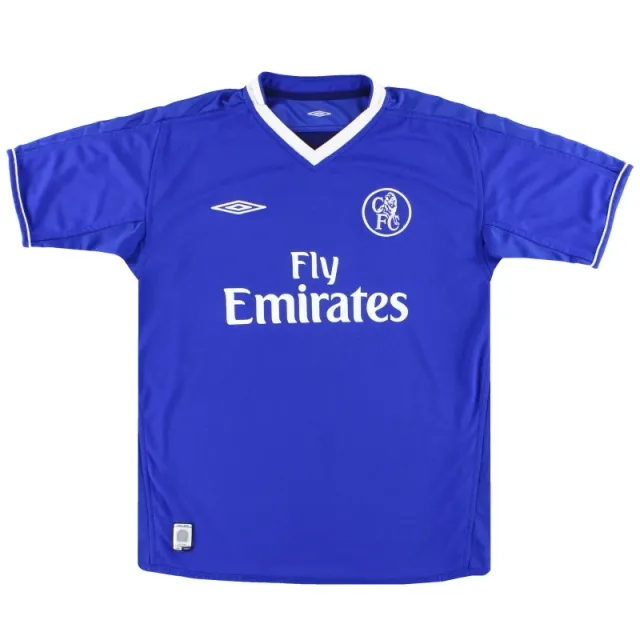 2003-05 Chelsea Umbro Home Shirt XXL - Chelsea / Excellent 