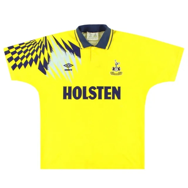 1991-95 Tottenham Umbro Away Shirt L - Tottenham Hotspur / Excellent 