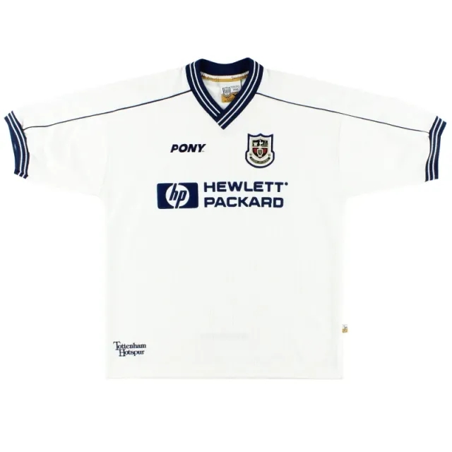 1997-99 Tottenham Pony Home Shirt L - Tottenham Hotspur / Excellent 