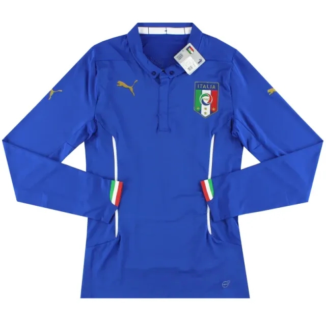 2014-15 Italy Puma Authentic Home Shirt L/S *w/tags* XL - Italy / w/tags 