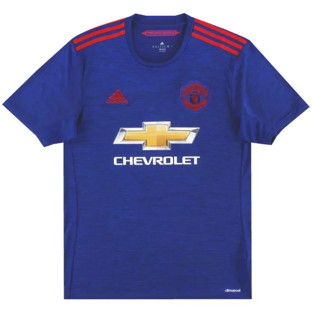 2016-17 Manchester United adidas Away Shirt *Mint* XL - Manchester United / Mint 
