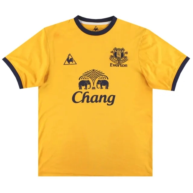 2011-12 Everton Le Coq Sportif Away Shirt *Mint* XXL - Everton / Mint 