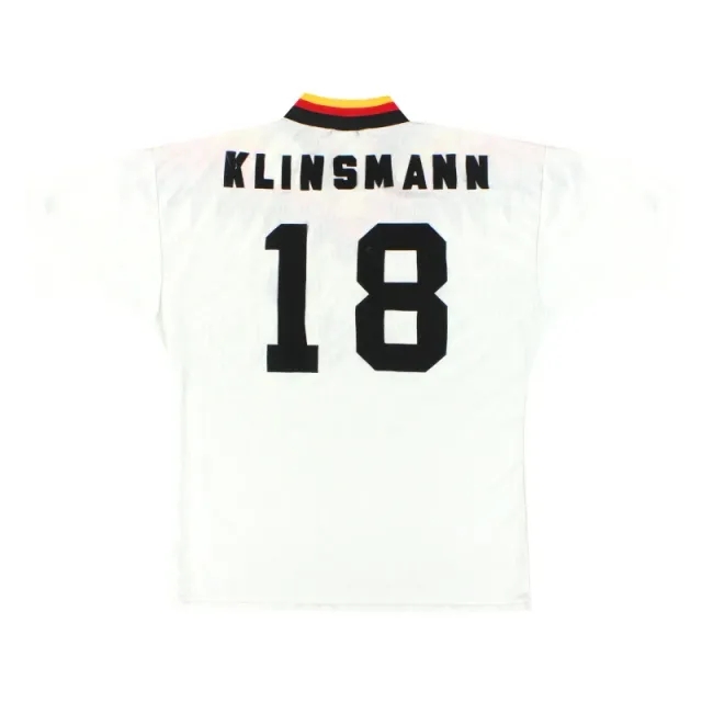 1994-96 Germany adidas Home Shirt Klinsmann #18 L - Germany / Excellent 