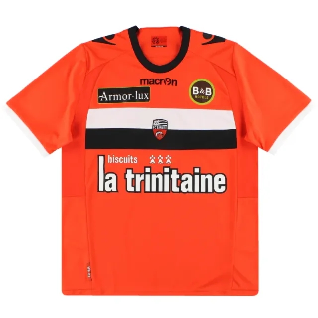 2012-13 FC Lorient Macron Home Shirt *Mint* S - Other French Clubs / Mint 