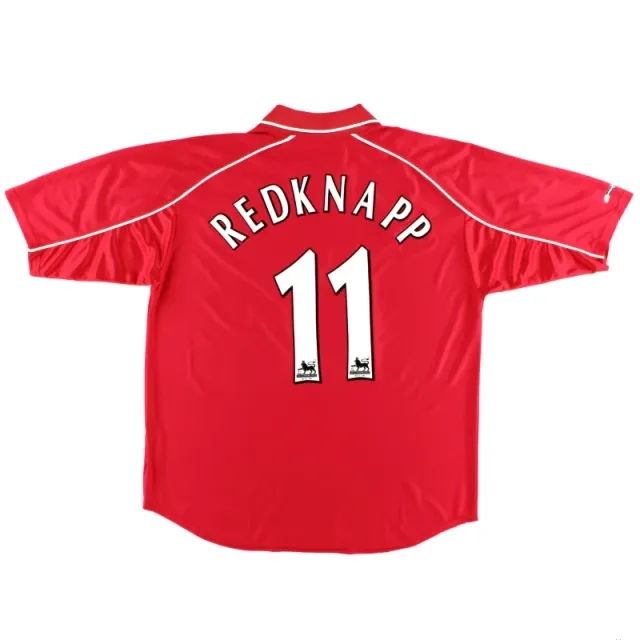 2000-02 Liverpool Reebok Home Shirt Redknapp #11 XL - Liverpool / Excellent 